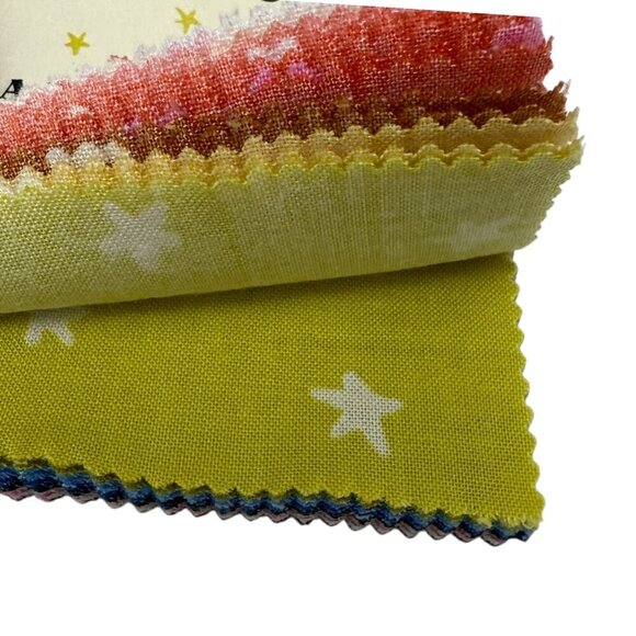 Fabric Squares 5" Starry Pack Cotton Quilting Sewing Craft Swatches - Picture 8 of 10